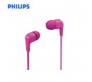 AUDIFONO C/MICROF. PHILIPS IN-EAR TAE1105PK 3.5MM BASS PINK*